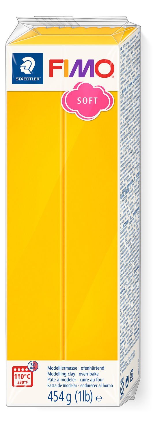 STAEDTLER FIMO 8021 - Modellierton - Gelb - 1 Stück(e) - 1 Farben - 110 °C - 30 min