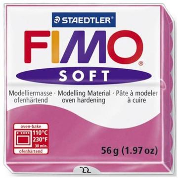 STAEDTLER FIMO soft - Modellierton - Pink - 110 °C - 30 min - 56 g - 55 mm