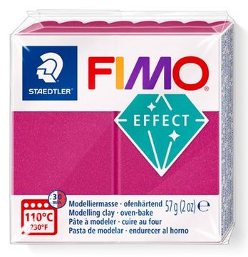 STAEDTLER Mod.masse Fimo effect bordeaux metallic von LumaTech