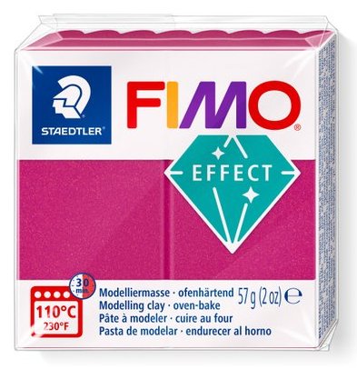 STAEDTLER Mod.masse Fimo effect bordeaux metallic