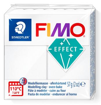 STAEDTLER Mod.masse Fimo effect weiß transluz von LumaTech