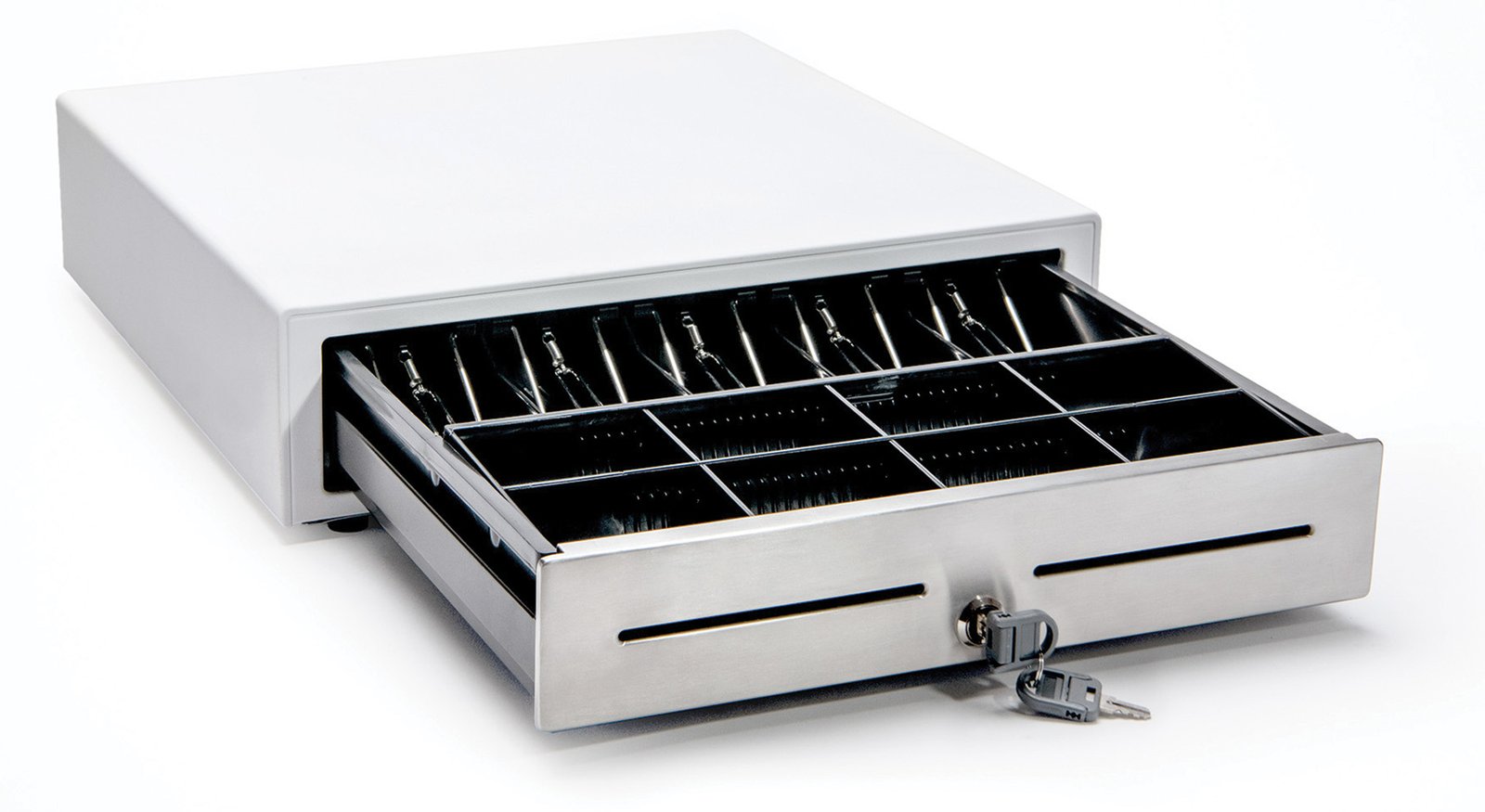 Star Micronics CD4-1616WTSSC48-S2 16in White with SS front 4 Bill 8 Coin with 2 media slots