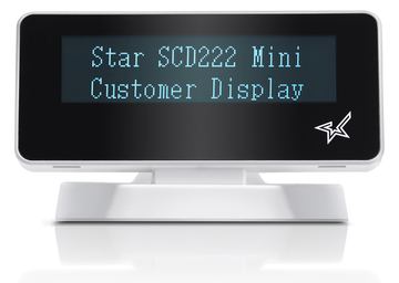 Star Micronics Star SCD222U - Kundenanzeige - USB - weiß - USB von LumaTech