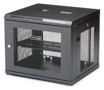 StarTech.com 9U Wall Mount Server Rack Cabinet - 4-Post Adjustable Depth (2 to 19) von LumaTech