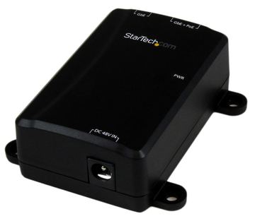 StarTech.com 1 Port Gigabit Power over Ethernet Injektor 48V / 30W von LumaTech