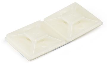 StarTech.com 100 Pack Cable Tie Mounts with Adhesive Tape for 0.18 in. (4.6 mm) von LumaTech