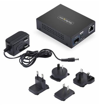 StarTech.com 10GbE SFP+ Fiber Media Converter 10 Gigabit Ethernet RJ-45 to 10GBase-X - KVM-Umschalter von LumaTech