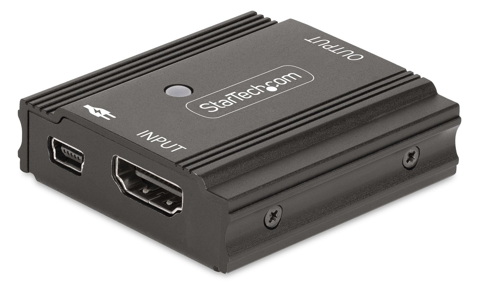 StarTech.com 10m 8K 60Hz HDMI Signal Booster, Active HDMI 2.1 Inline Repeater and Video Signal Amplifier up to 8K 60Hz