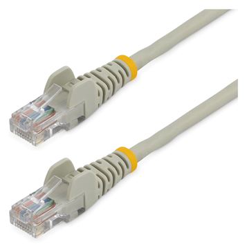 StarTech.com 10m Cat5e Ethernet Netzwerkkabel Snagless mit RJ45 - Cat 5e UTP Kabel - Grau - Patch-Kabel - RJ-45 (M) von LumaTech