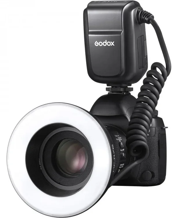 Godox  MF-R76 Macro Ringblitz, Ansicht 4