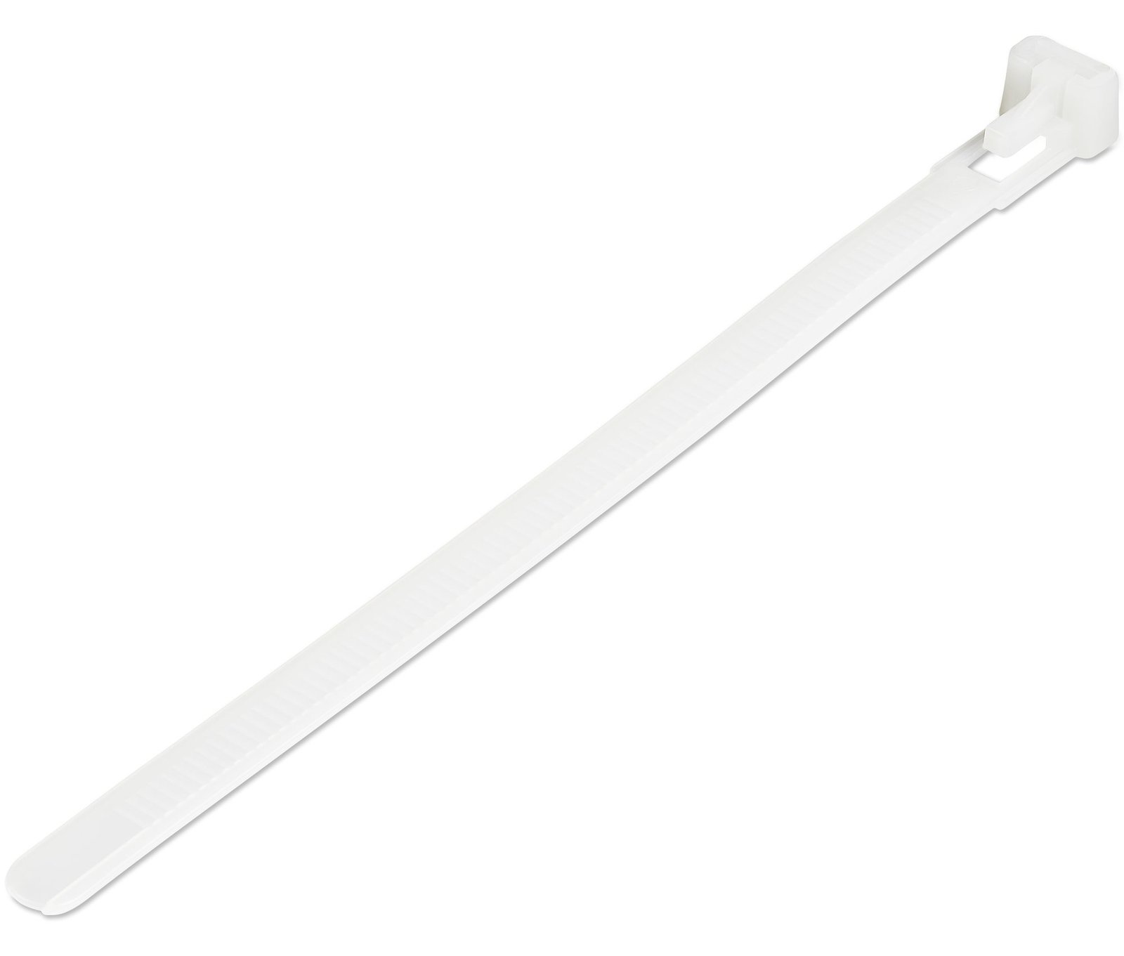 StarTech.com 15cm(6) Reusable Cable Ties, 7mm(1/4) wide, 35mm(1-3/8) Bundle Dia. 22kg(50lb) Tensile Strength - Weiß