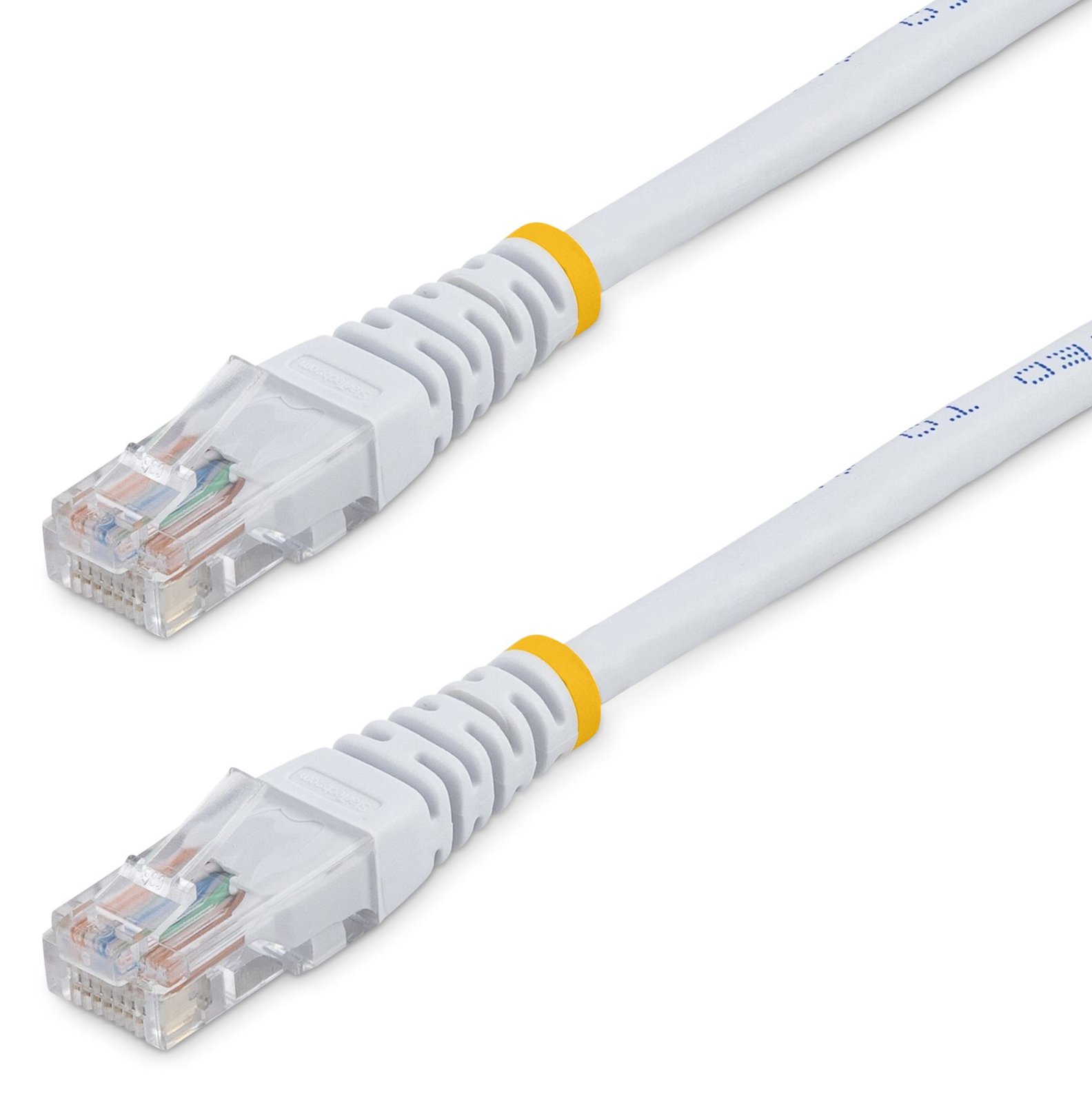 StarTech.com 15m Cat5e RJ45 UTP Patchkabel - Cat 5e Netzwerkkabel - Weiß - Patch-Kabel - RJ-45 (M)