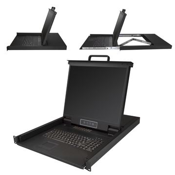 StarTech.com 16 Port Rackmount KVM Console with 6ft Cables, Integrated KVM Switch with 19 LCD Monitor, Fully Featured von LumaTech