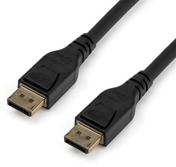 StarTech.com 16ft/5m VESA Certified DisplayPort 1.4 Cable, 8K 60Hz HBR3 HDR, Super UHD DisplayPort to DisplayPort
