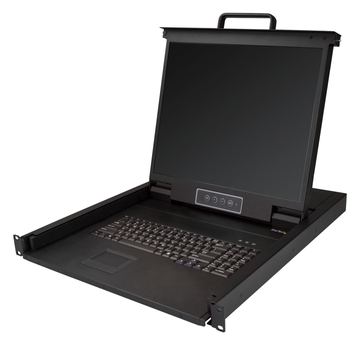 StarTech.com 1HE KVM Konsole für Server Racks - VGA KVM - 19 Zoll - KVM-Konsole - USB - 48.3 cm (19) von LumaTech