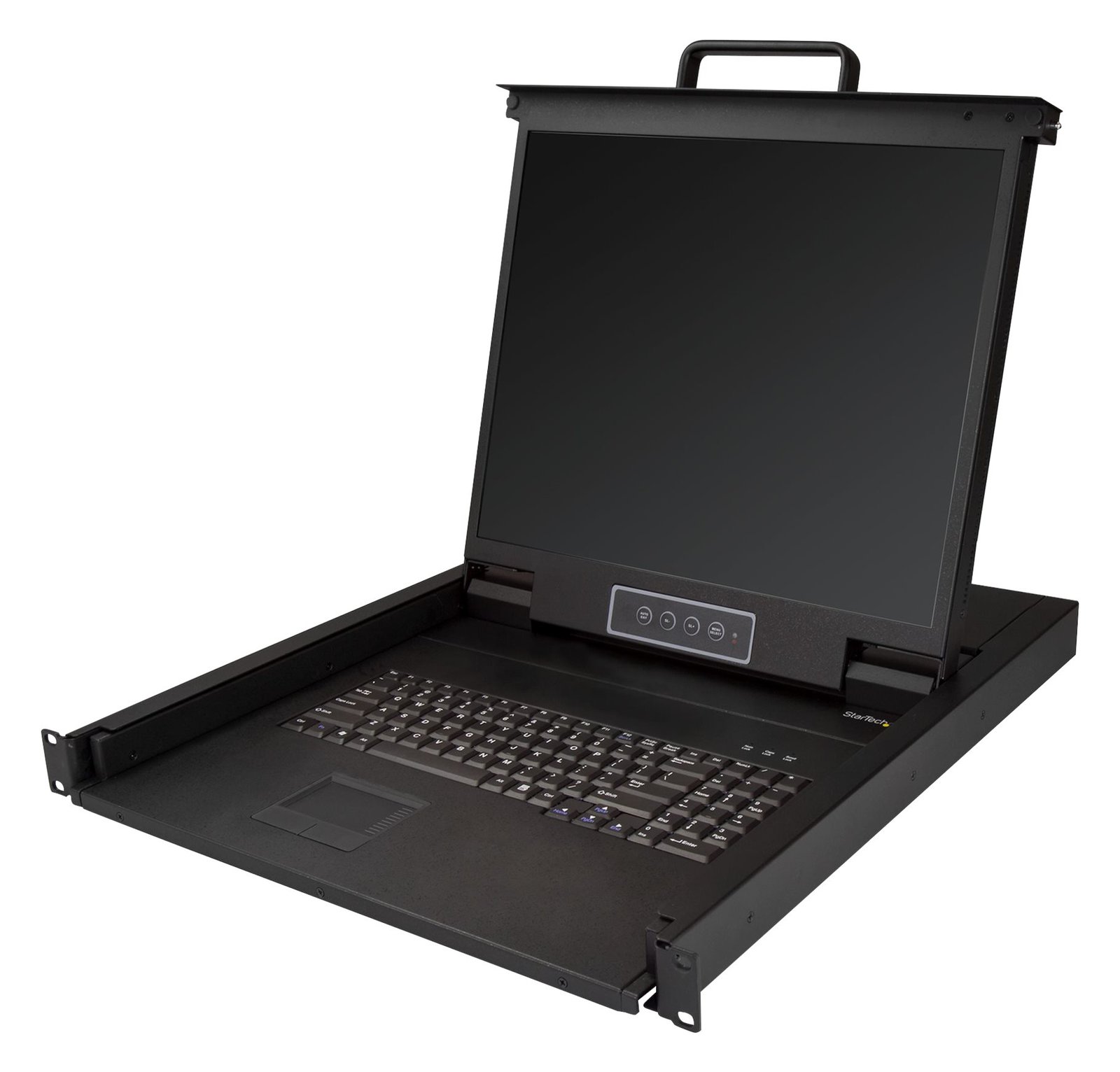 StarTech.com 1HE KVM Konsole für Server Racks - VGA KVM - 19 Zoll - KVM-Konsole - USB - 48.3 cm (19)