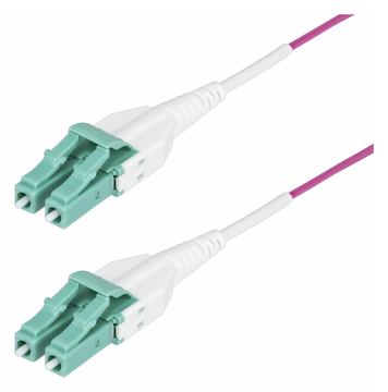 StarTech.com 1m (3.3ft) LC/LC (UPC) OM4 Multimode Fiber Optic Cable, OFNR - Patch-Kabel - LC/UPC Duplex Multi-Mode (M) von LumaTech