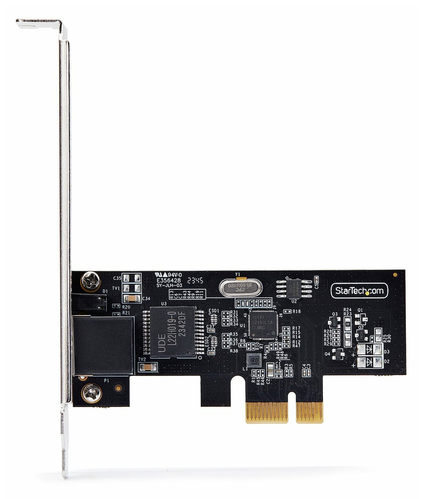 StarTech.com 1-Port 2.5G NBASE-T PCIe Network Card, Computer Network Interface Card, Intel I225-V, Single-Port Ethernet