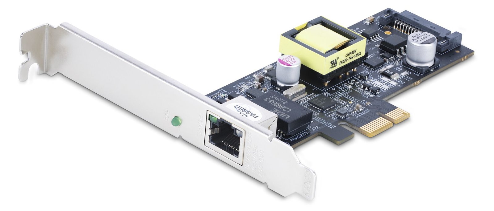 StarTech.com 1-Port 2.5Gbps NBASE-T PoE Network Card, Intel I225-V, 802.3af/at PoE+ Multi-Gigabit NIC