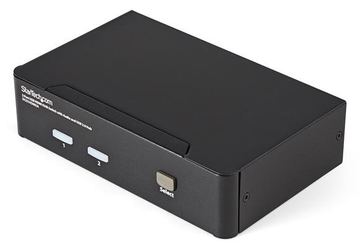 StarTech.com 2 Port USB HDMI KVM Switch / Umschalter mit Audio und USB 2.0 Hub von LumaTech