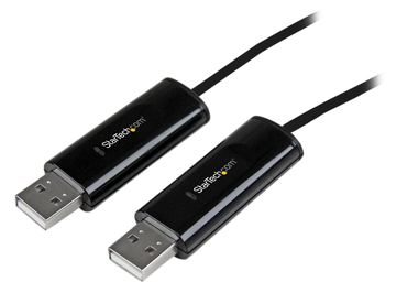 StarTech.com 2 Port USB Tastatur und Maus KM Switch / Umschalter mit Datentransfer für PC und Mac von LumaTech