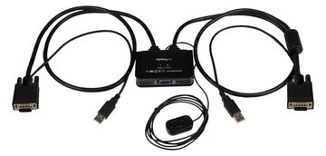 StarTech.com 2 Port VGA USB KVM Switch Kabel von LumaTech