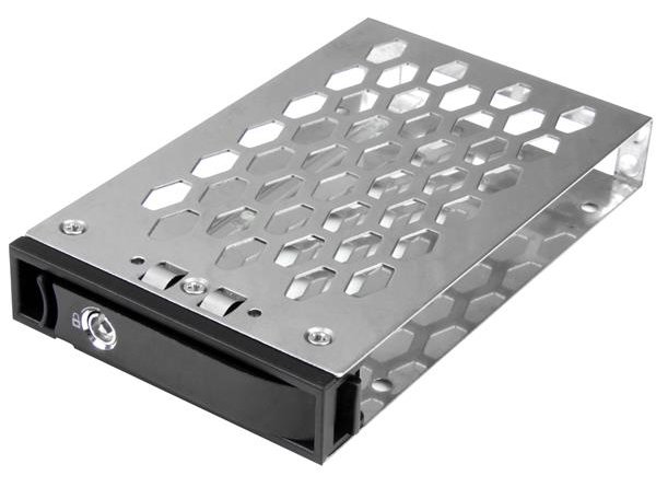StarTech.com 2,5 Zoll Hot Swap Festplatten Wechselrahmen für ein und vier Bay Backplanes (SATSASBP125 und SATSASBP425)