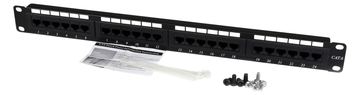StarTech.com 24 Port 1U Rackmount Cat 6 110 Patch Panel - 24 port Network Patch Panel - RJ45 Ethernet 110 type Rack von LumaTech