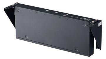 StarTech.com 2HE 19 Zoll Wandmontage Geräte Rack - Open Frame Rack - Stahl - Schwarz - Halterung von LumaTech