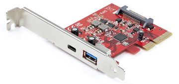StarTech.com 2-Port 10Gbps USB-A & USB-C PCIe Card, USB 3.1 Gen 2 PCI Express Type C/A Host Controller Card Adapter von LumaTech
