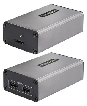 StarTech.com 2-Port USB 3.0 Extender over OM3 Multimode Fiber, LC/LC, 2x 5Gbps USB-A Hub, 350m (1150ft) von LumaTech