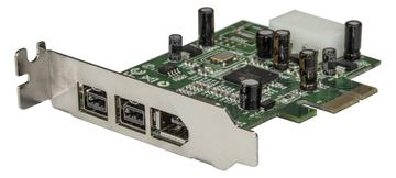 StarTech.com 3 Port 800+400 FireWire PCI Express Schnittstellen Low Profile Combo Karte von LumaTech