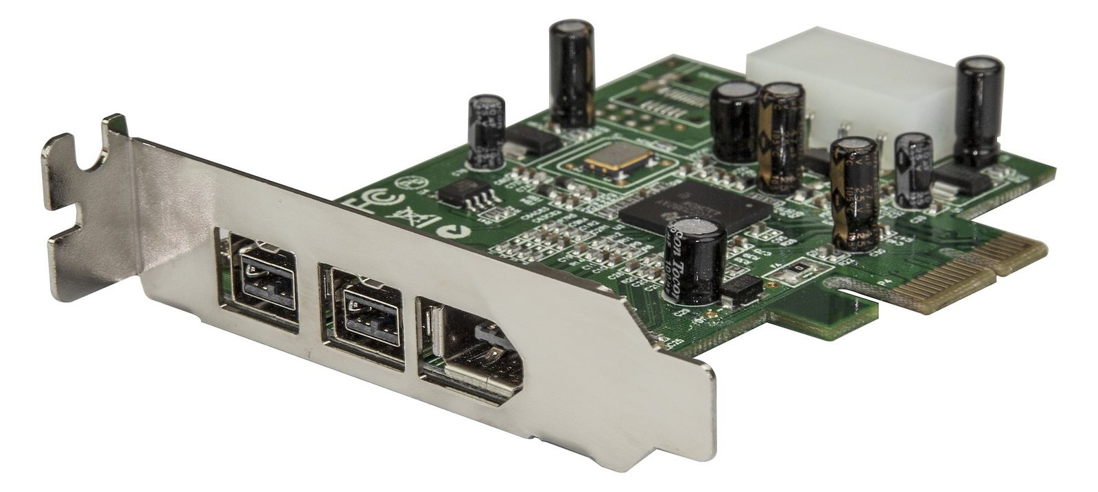 StarTech.com 3 Port 800+400 FireWire PCI Express Schnittstellen Low Profile Combo Karte