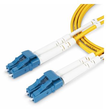 StarTech.com 30m (98.4ft) LC to LC (UPC) OS2 Single Mode Duplex Fiber Optic Cable, 9/125µm, Laser Optimized, 10G von LumaTech