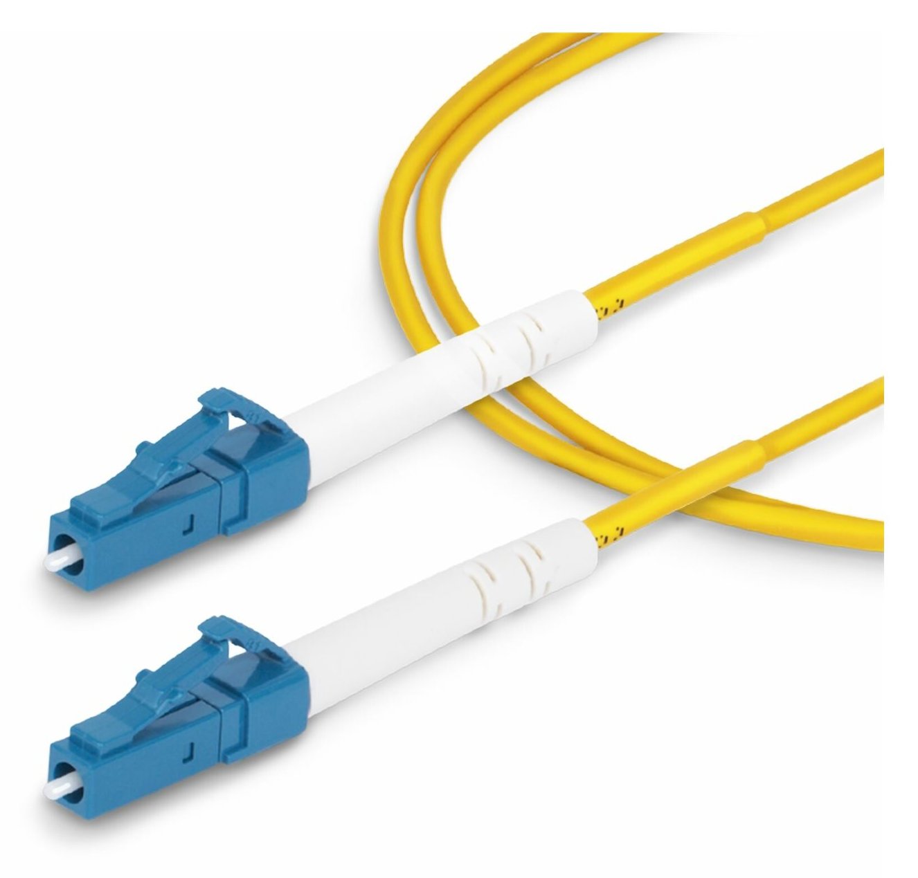 StarTech.com 30m (98.4ft) LC to LC (UPC) OS2 Single Mode Simplex Fiber Optic Cable, 9/125µm, Laser Optimized, 40G/100G