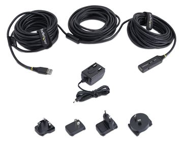 StarTech.com 35m aktives USB 2.0 Verlängerungskabel - Stecker/Buchse - USB 2.0 HighSpeed Kabel Verlängerung von LumaTech