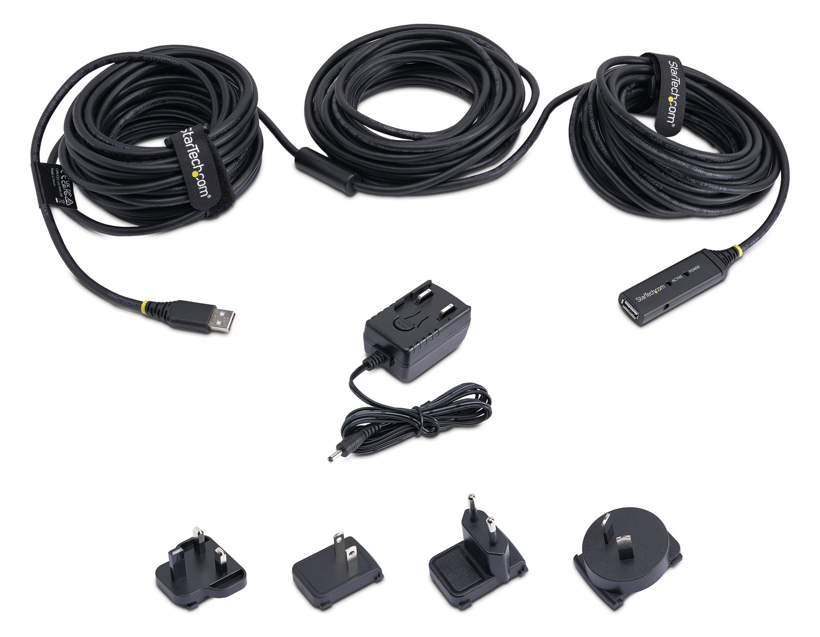 StarTech.com 35m aktives USB 2.0 Verlängerungskabel - Stecker/Buchse - USB 2.0 HighSpeed Kabel Verlängerung