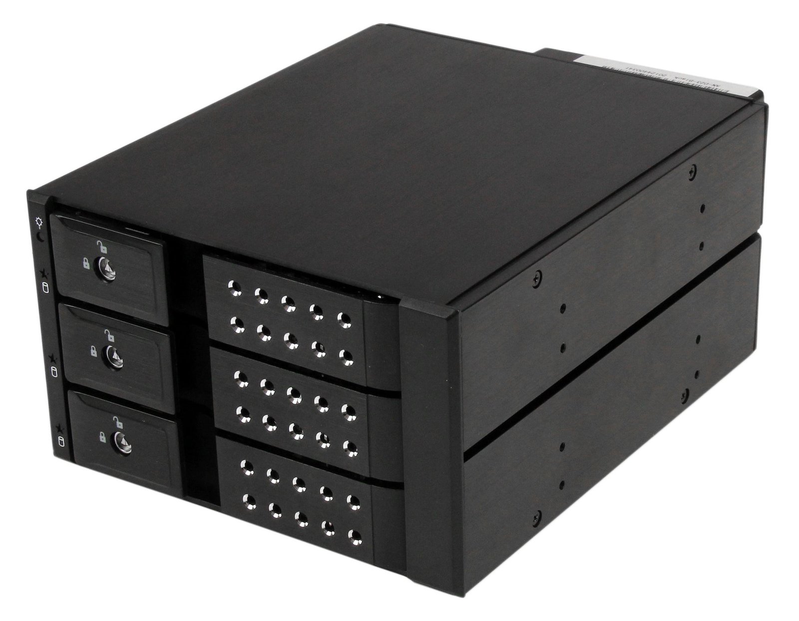 StarTech.com 3-fach 3,5 trägerloser SATA Festplatten Aluminium Wechselrahmen Backplane - 3 Bay 3,5 Zoll (8,9cm)
