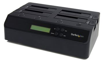 StarTech.com 4 Bay Festplatten Kopierstation USB 3.0 / eSATA auf SATA - HDD 1:3 Duplikator von LumaTech