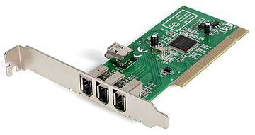 StarTech.com 4 Port 1394a FireWire PCI Schnittstellenkarte von LumaTech