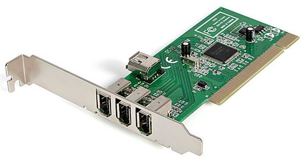 StarTech.com 4 Port 1394a FireWire PCI Schnittstellenkarte