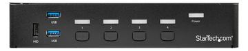 StarTech.com 4 Port DisplayPort KVM Switch - DP KVM Umschalter mit USB 3.0 Hub von LumaTech
