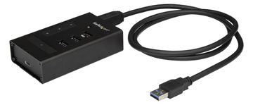 StarTech.com 4 Port USB Hub - Metall - USB-A zu 3x USB-A und 1x USB-C von LumaTech