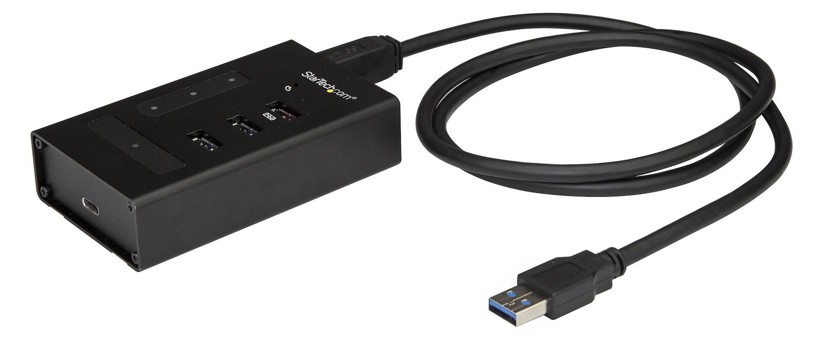StarTech.com 4 Port USB Hub - Metall - USB-A zu 3x USB-A und 1x USB-C