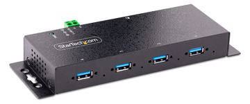 StarTech.com 4-Port Industrial USB 3.0 5Gbps Hub, Rugged USB Hub w/15kV Air/8kV Contact ESD and Surge Protection von LumaTech