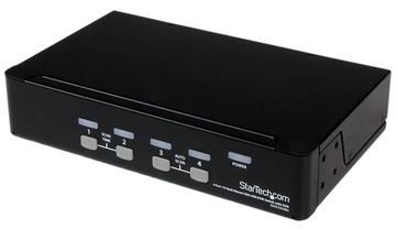 StarTech.com 4-Port USB KVM Swith with OSD - TAA Compliant - 1U Rack Mountable VGA KVM Switch (SV431DUSBU) von LumaTech