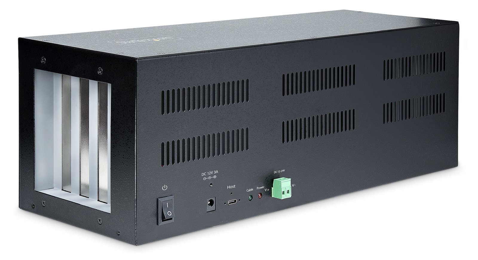 StarTech.com 4-Slot PCIe Expansion Chassis with PCIe x2 Host Card, PCIe 2.0