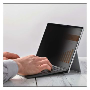 StarTech.com 4-Way 12.4in Surface Laptop Go 1/2/3 Privacy Screen Filter, Portrait/Landscape, Touch-Enabled, +/- 30 von LumaTech