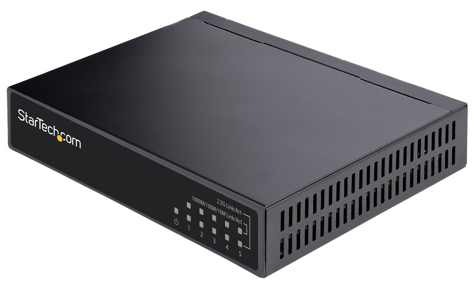 StarTech.com 5 Port Gigabit Switch - Unverwaltet 2.5Gbit/s - Office-/Heimnetzwerk/Lan Switch/Verteiler für Tisch