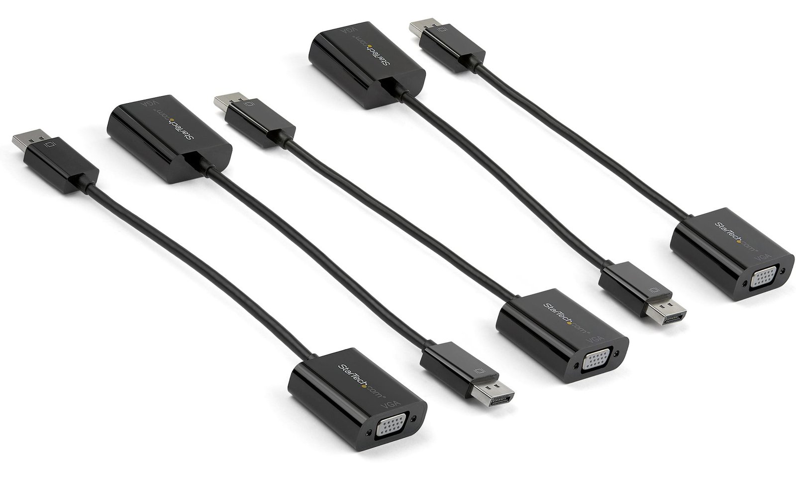 StarTech.com 5 Stück DisplayPort auf VGA Adapter - DisplayPort 1.2 auf VGA Aktiv Adapter